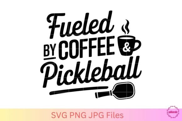 Fueled by Coffee Pickleball SVG: A Crafts and Graphics Review