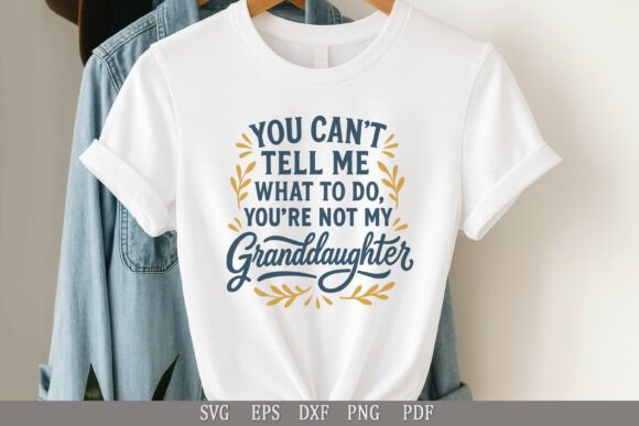 Funny Grandma or Grandpa Quote Design for Graphics and Crafts