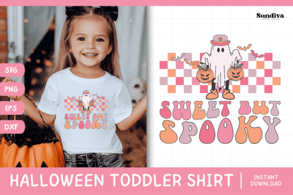 Funny Halloween Toddler Shirt SVG 6 for Graphics & Crafts