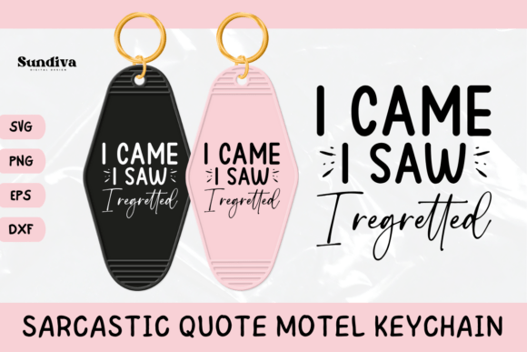 Funny Sarcastic Motel Keychain SVG 18: A Graphics & Crafts Review