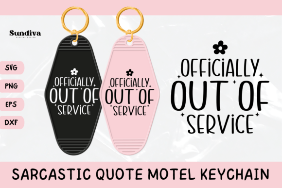 Funny Sarcastic Motel Keychain SVG 5 for Graphics and Crafts