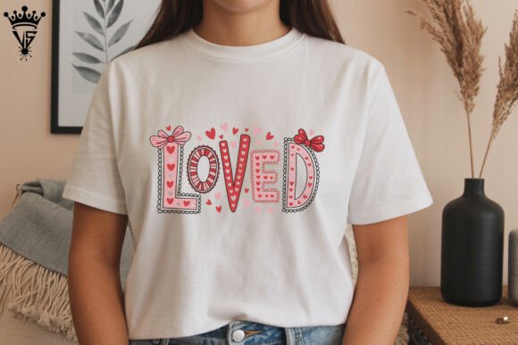Loved Valentine Quote: A Smart Graphics Choice for Crafts