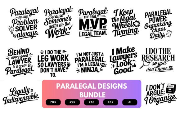 Paralegal SVG Bundle: A Crafts and Graphics Review for Local Brands